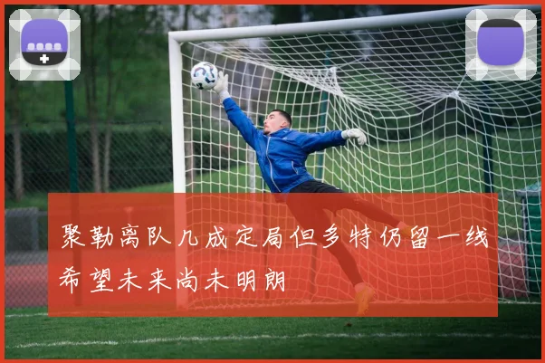 聚勒离队几成定局但多特仍留一线希望未来尚未明朗